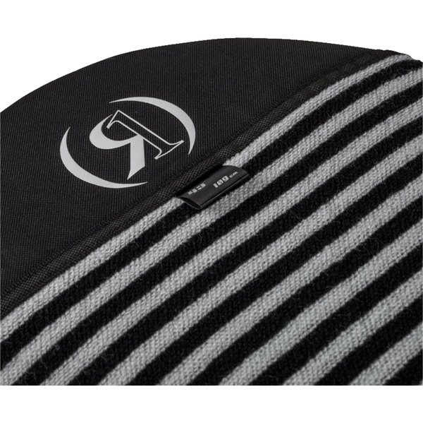 2026 Ronix Round Nose Surf Sock R20-BAG-SS - Black / White